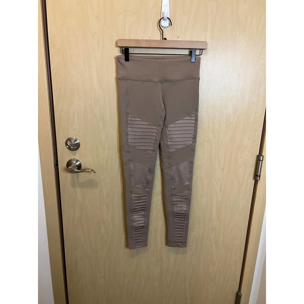 Womens Alo high waist moto leggings